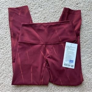 Lululemon Wunder Train HR Crop 23" *Fade